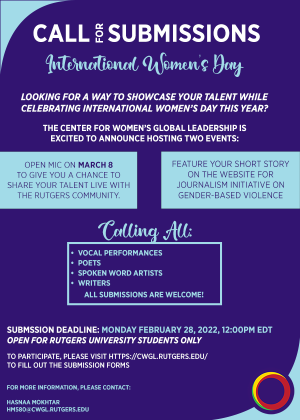 IWD Submission Flyer