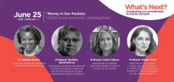 What's Next? Money in Our Pockets: COVID Socio-economic Consequences