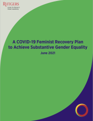 A COVID-19 Feminist Recovery Plan to Achieve Substantive Gender Equality